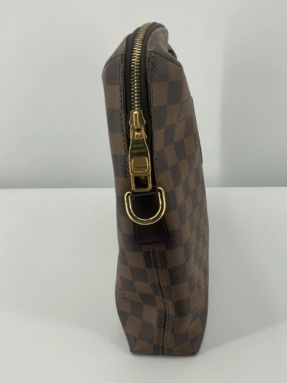 Louis Vuitton Porte-Documents Voyage PM Damier Ebene Briefcase Bag COA